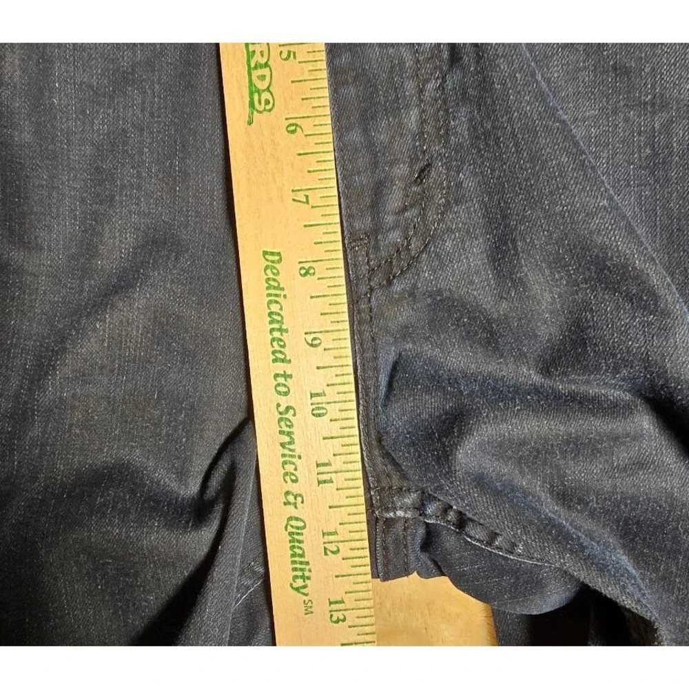 Levis 569 Straight Fit Jeans Mens 36x34‎ Dark Indigo Blue Stretch 893